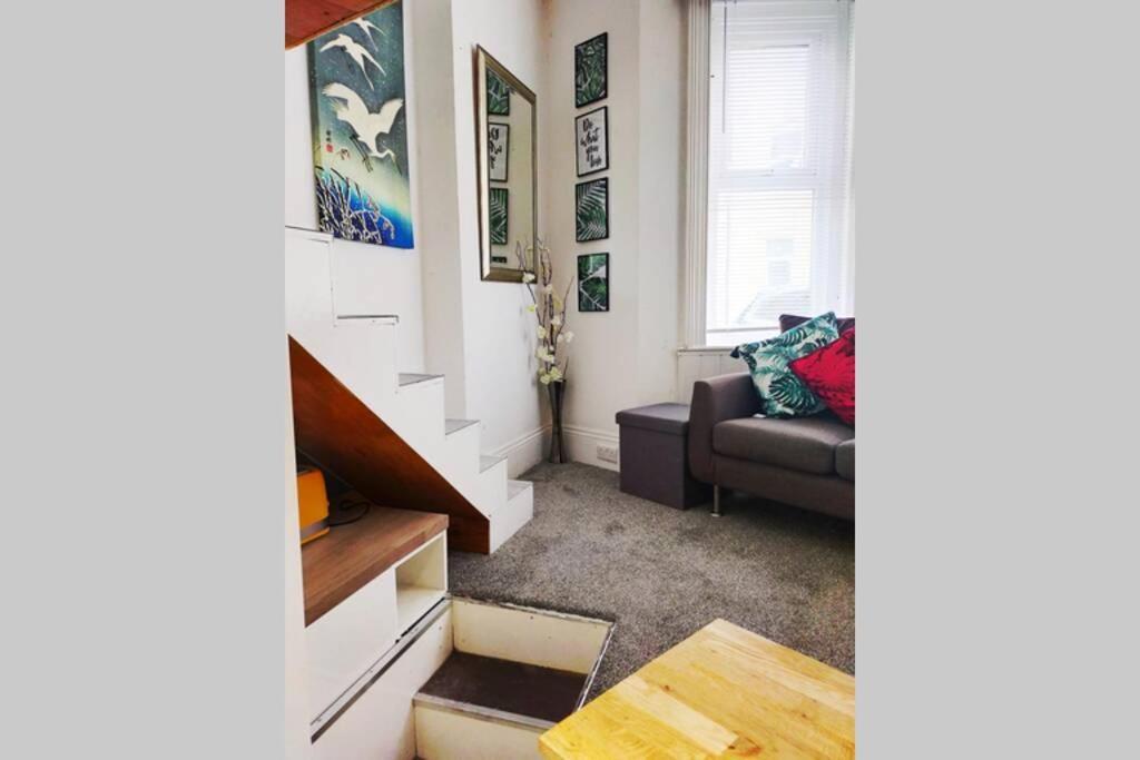 Cute & Cosy Loft-Style Studio Close To Beach Apartment Bournemouth Luaran gambar